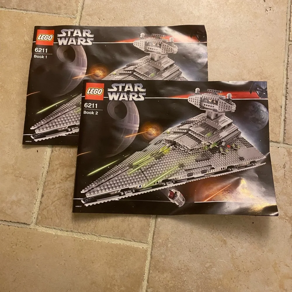 Rare VTG Retired Lego Star Wars Imperial Star Destroyer 6211 New In Box